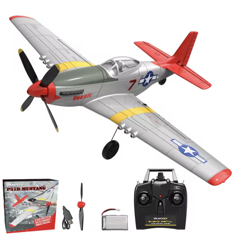 P-51D Mustang RC Warbird (Red Tail)